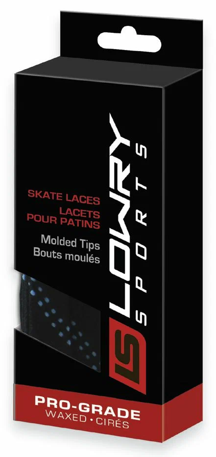 Шнурки хоккейные с пропиткой LOWRY SPORTS PRO GRADE