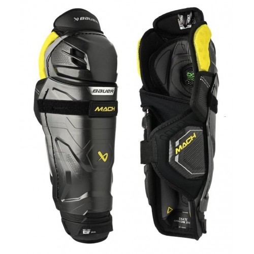 Щитки игрока Bauer S23 SUPREME MACH SHIN GUARD - JR