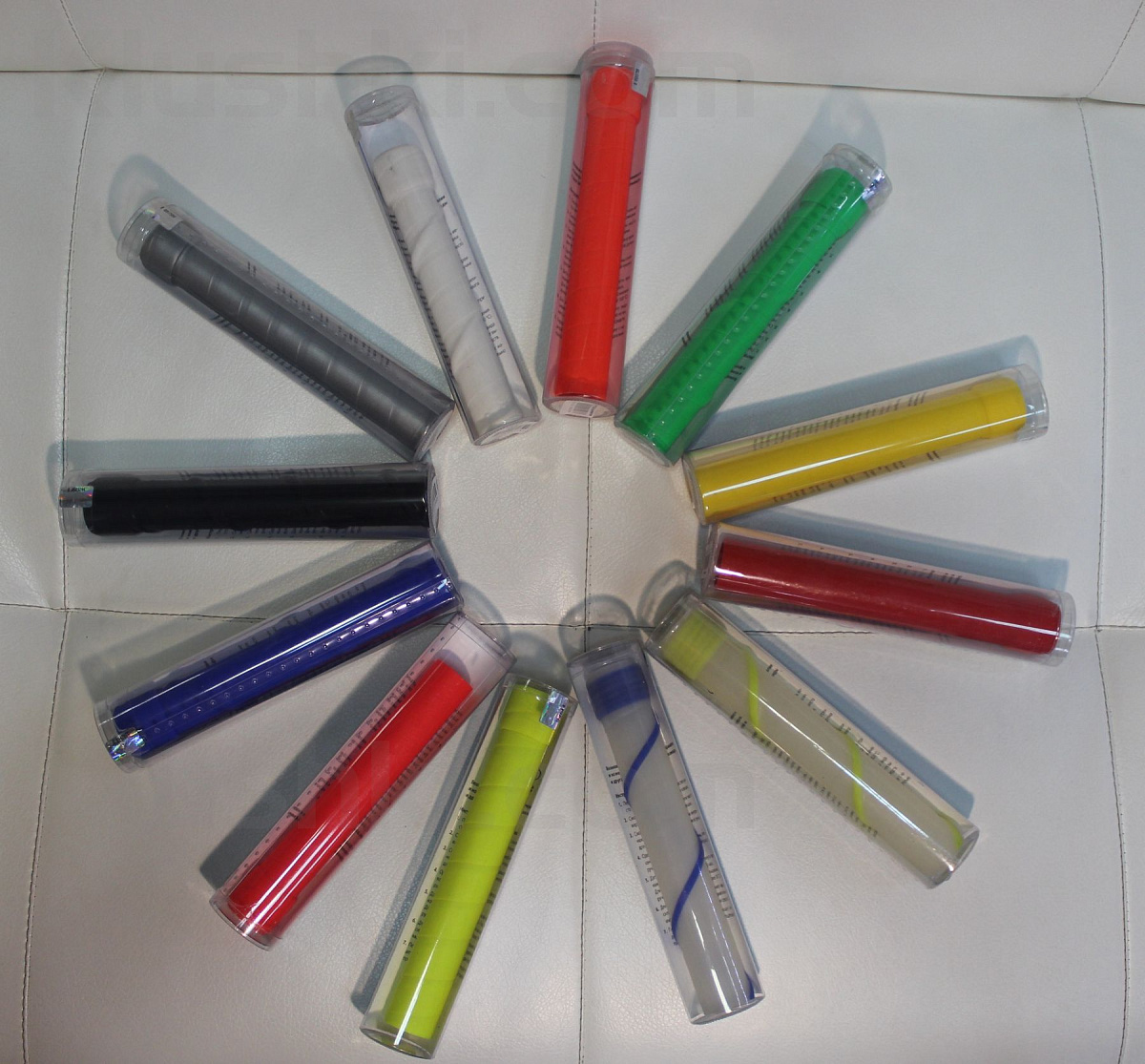 Рукоятка силиконовая цветная на клюшку