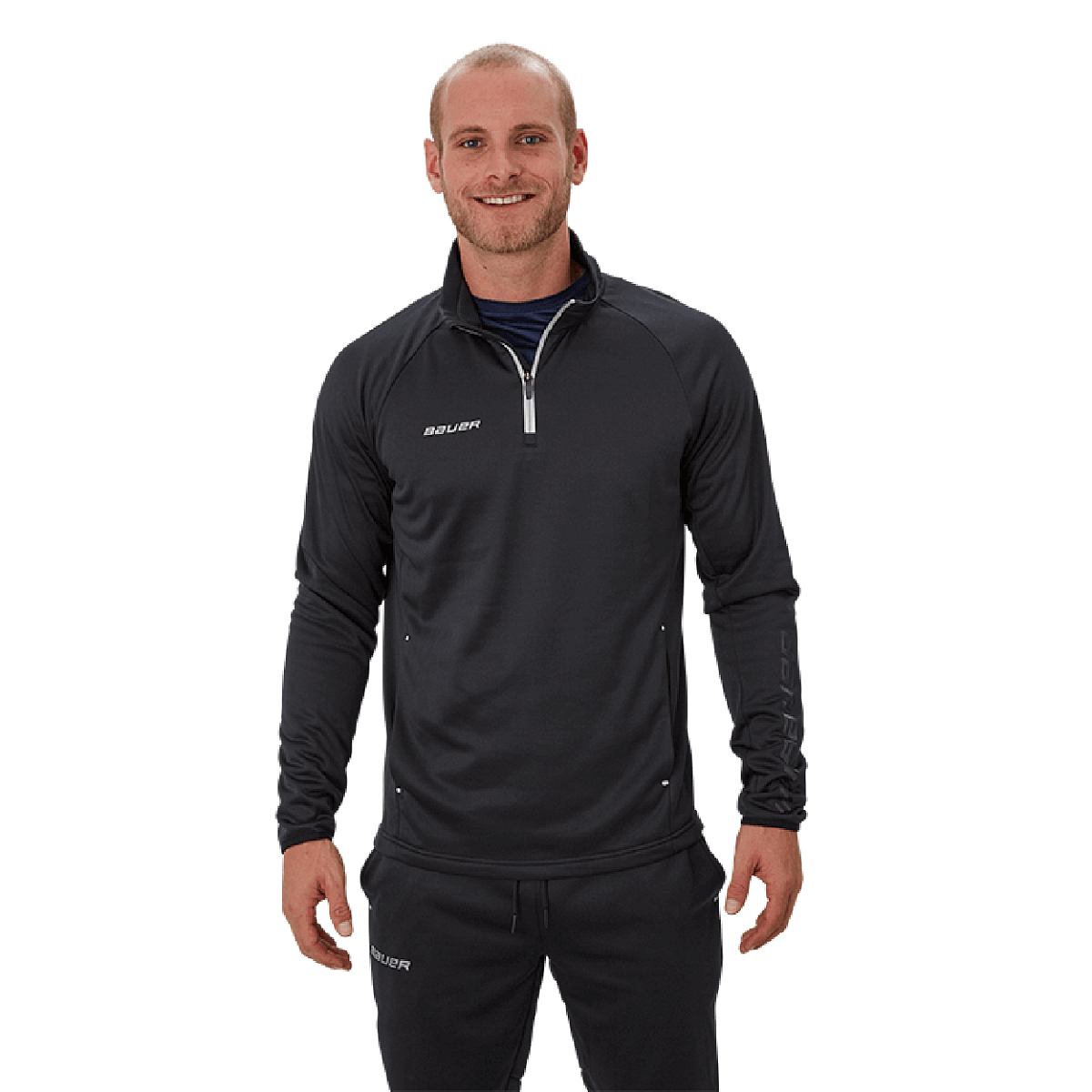 Толстовка Bauer FLEECE 1/4 ZIP TOP - SR